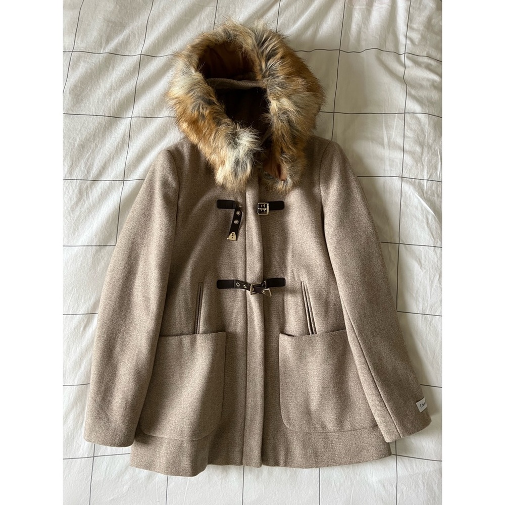 Calvin Klein coat with buckles -PS